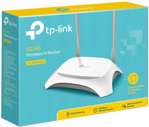 TP-Link TL-MR3420 300Mbps 3G/4G LTE Wireless N Router