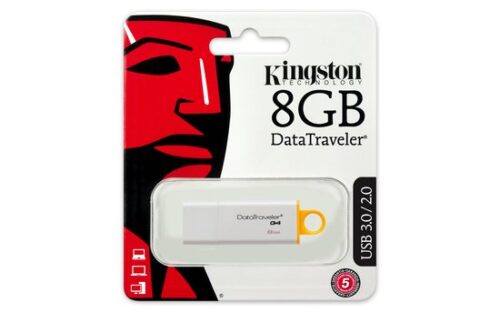 Kingston DataTraveler - USB-stick - 8 GB - 3.0