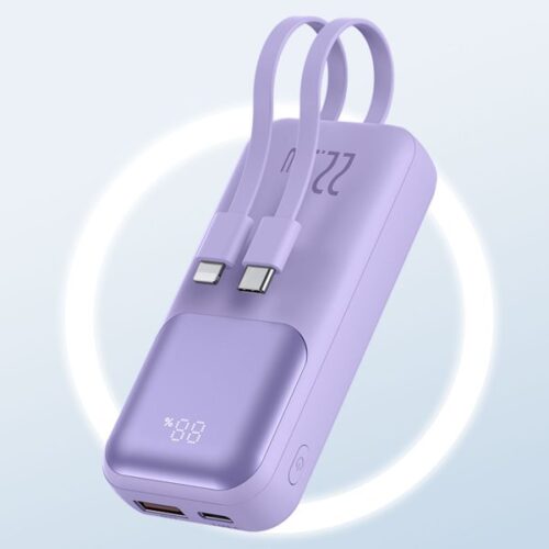 PD22.5W Ultra MINI DIGITAAL met L+C-kabel POWERBANK 10000mAh - Afbeelding 4