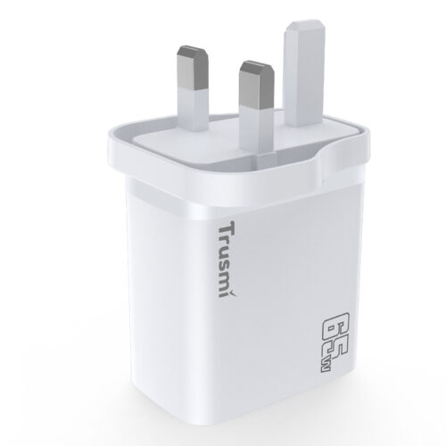 PD65W A+C+L (ondersteunt L TO C-opladen) GaN-snellader UK Wit - Afbeelding 2