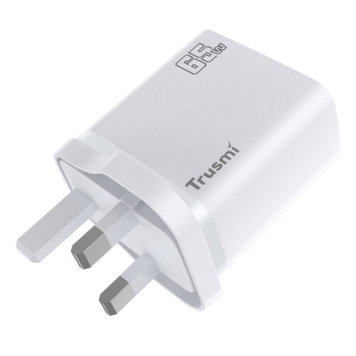 PD65W A+C+L (ondersteunt L TO C-opladen) GaN-snellader UK Wit - Afbeelding 3