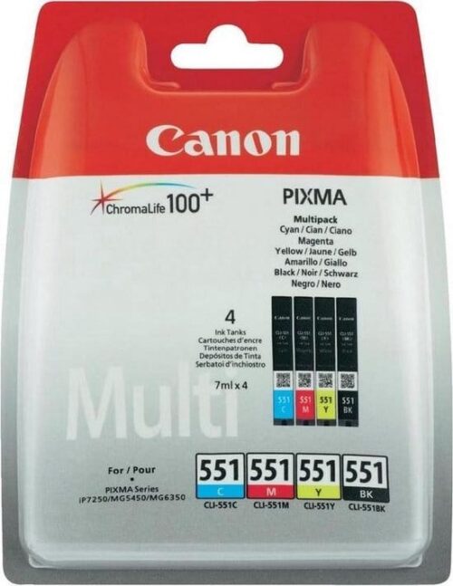 Canon 364 - Inktcartridge / Zwart / Cyaan / Magenta / Geel / 4-pack / Lage Capaciteit (N9J73AE)