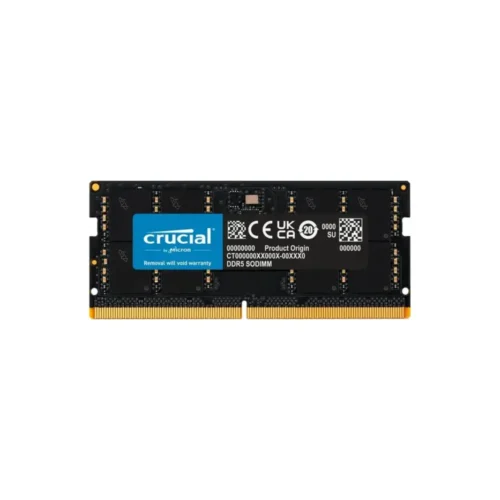 Crucial 8GB DDR5 4800MHz CL40 SODIMM