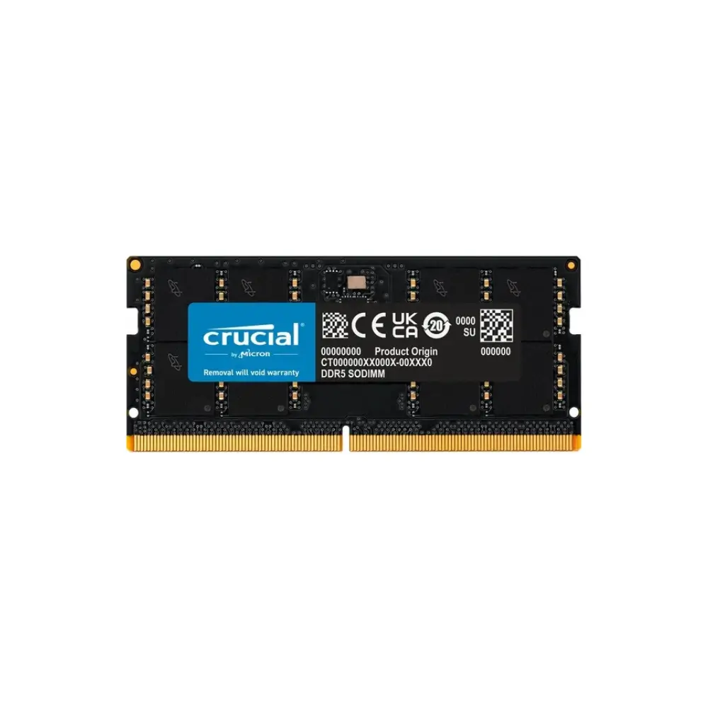 Crucial 8GB DDR5 4800MHz CL40 SODIMM