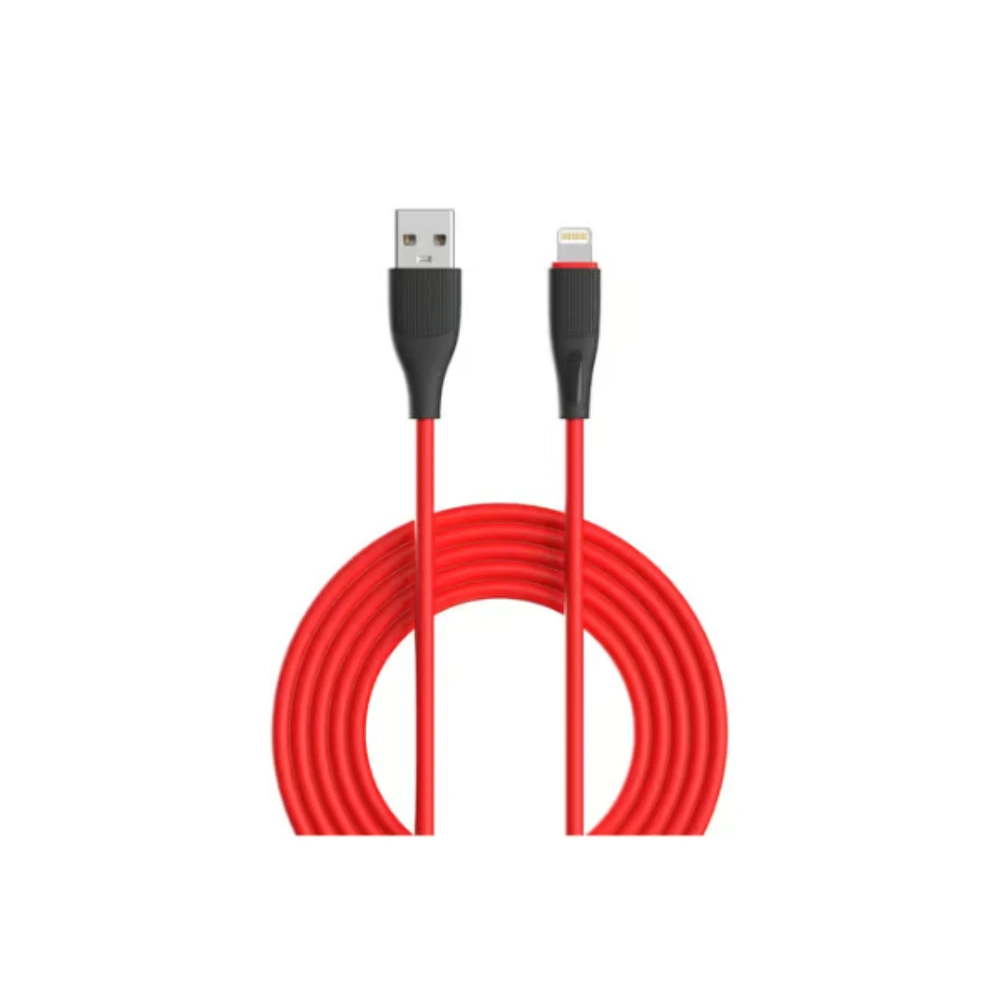 Lightning USB Kabel – 1 Meter – Rood – Geschikt voor Apple iPhone & iPad