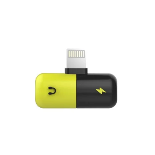 Lightning splitter adapter 2in1 Audio + Opladen