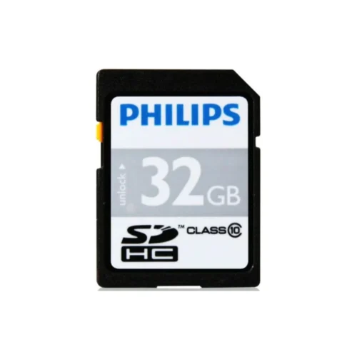 Philips SDHC kaart 32GB kaart Class 10