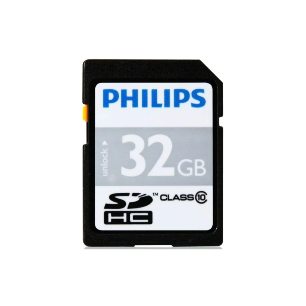 Philips SDHC kaart 32GB kaart Class 10