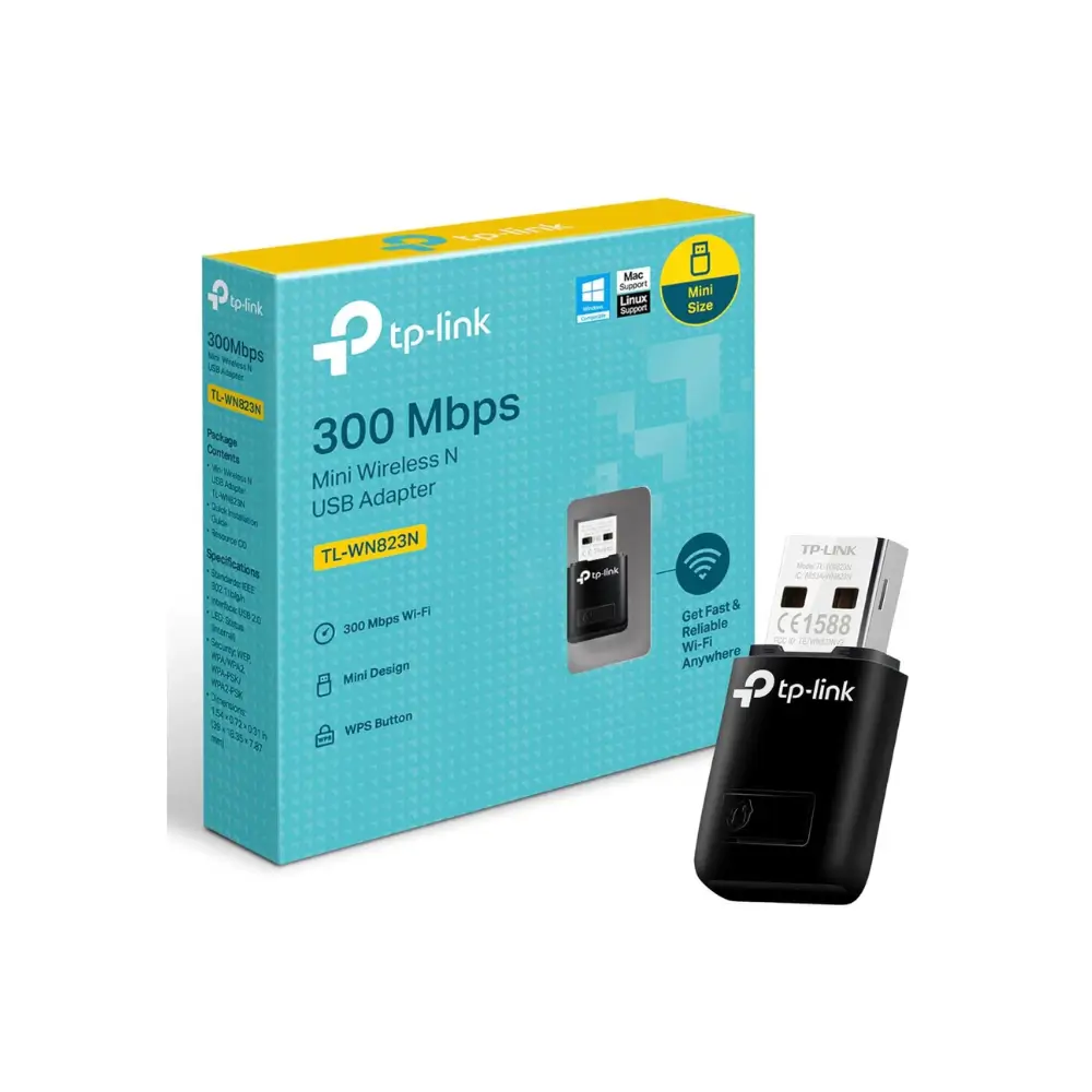 TP-LINK 300Mbps USB Adapter TL-WN823N