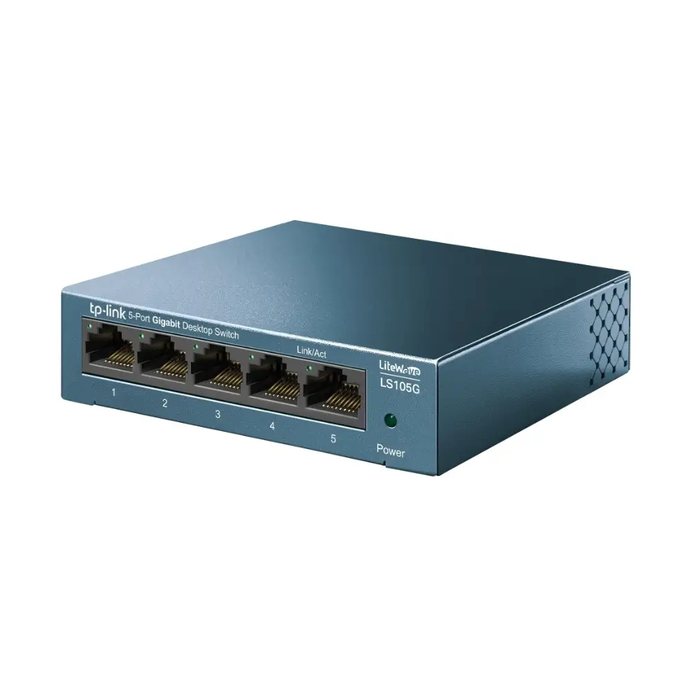 Gigabit Switch TP-Link LS105G – 5 Poorts Netwerk Switch