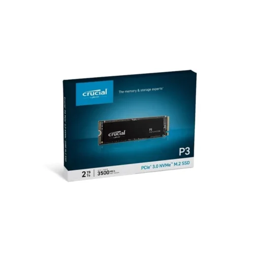 Crucial P3 2TB SSD M.2  PCIe 3.0 NVMe SSD 3500MB/s