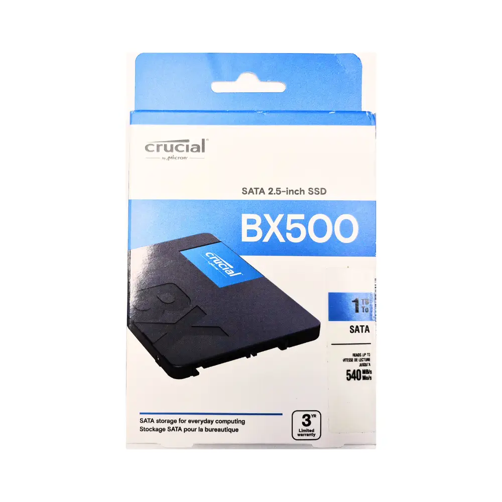 Crucial BX500 1TB SATA 2.5-inch SSD