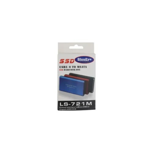 USB 3.0 MSATA SSD Behuizing – Externe Hard Disk Box