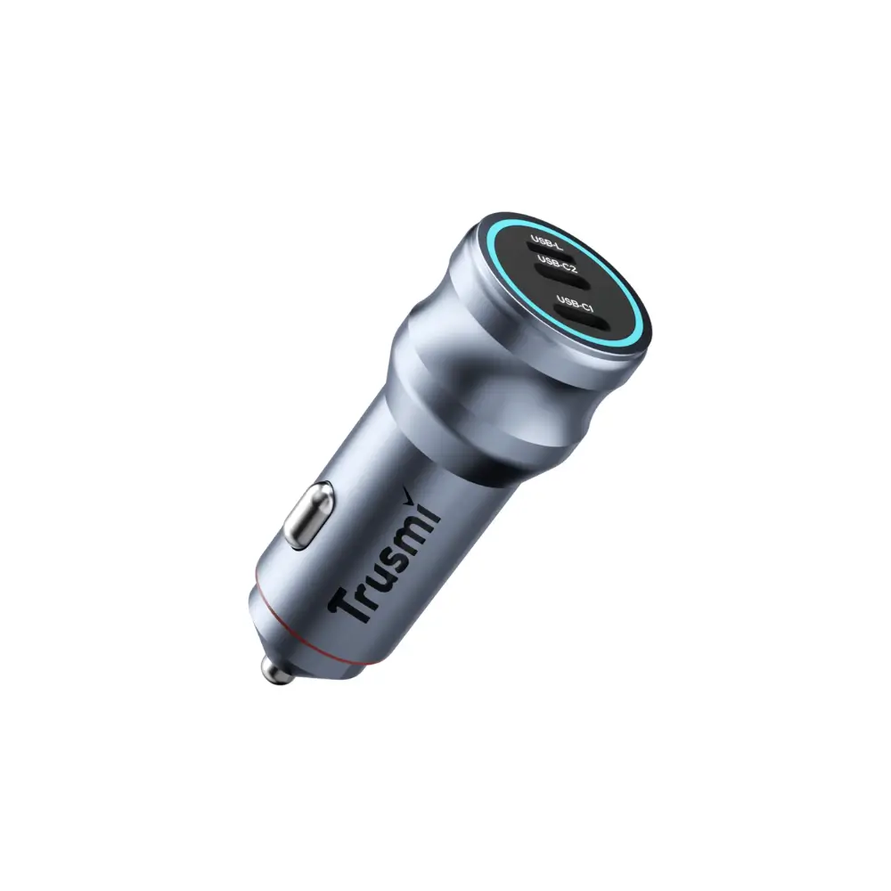 TRUSMI CC06-011 55W 2C1L Metalen Snelle Autolader