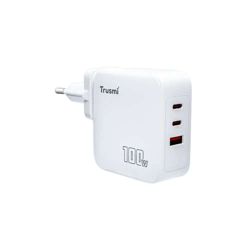 TRUSMI CH22-03 PD100W 2C1A GaN Fast Charger (EU) White