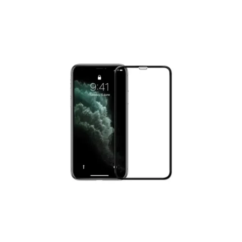 ELEMAX Tempered Glass Full Screen Coverage (iPhone XS Max)