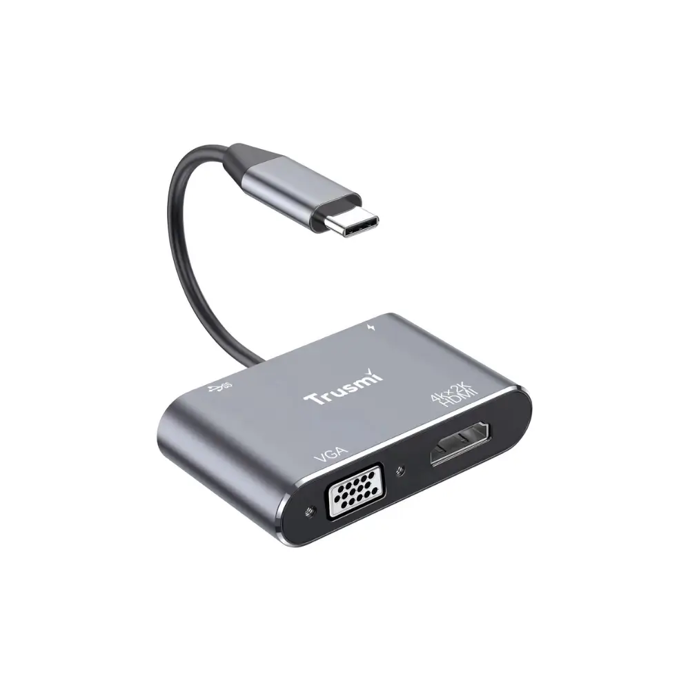 Trusmi 4-in-1 USB-C Adapter