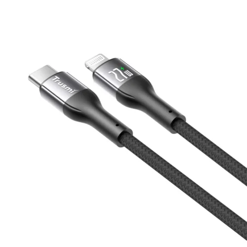 Trusmi CA46-11 27W type-C naar type-L gevlochten kabel